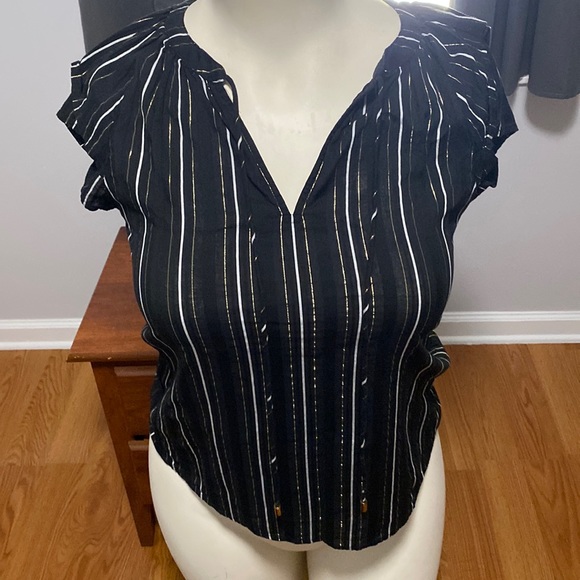Ann Taylor Stripped Top - Picture 1 of 7